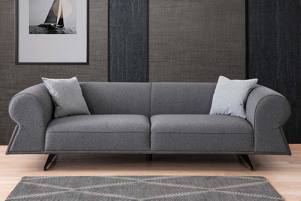Moderna RETRO siva sofa prodaja Beograd LISBOA Linea Milanovic