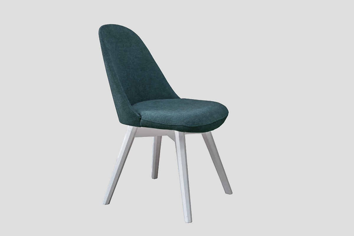 Modern upholstered chair with solid wood legs FORTUNA Linea Milanovic