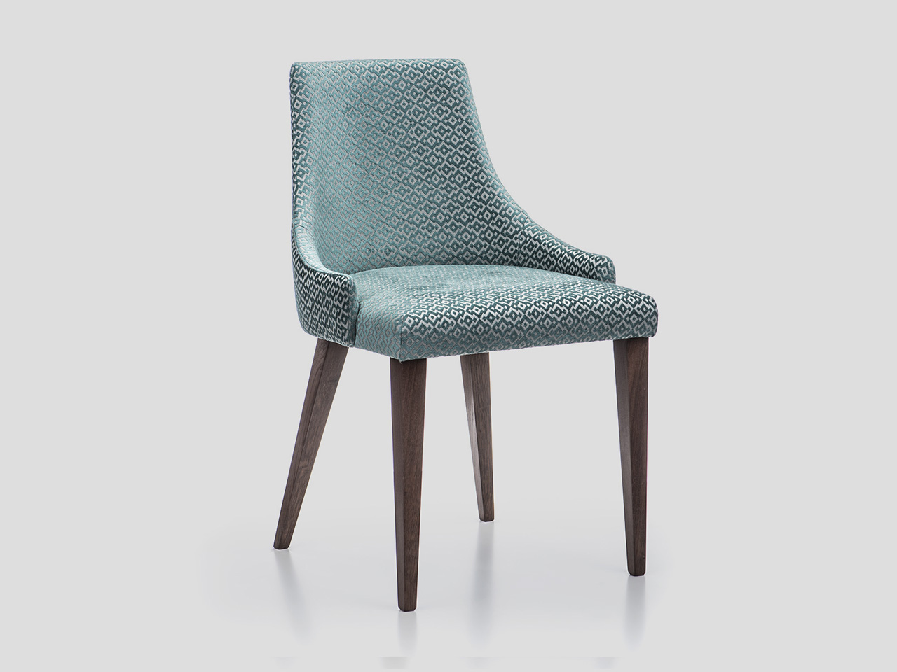 Moderna tapacirana stolica za ugostiteljstvo sa drvenim nogama SOFIA Linea Milanovic