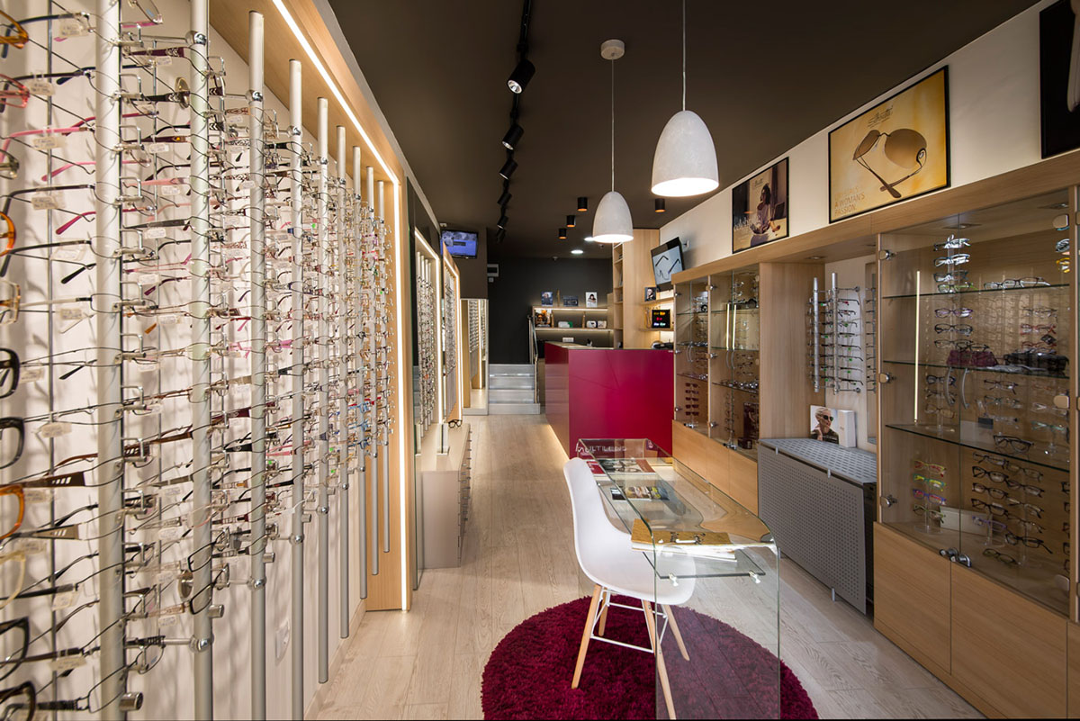Optical shop Multilens interior design