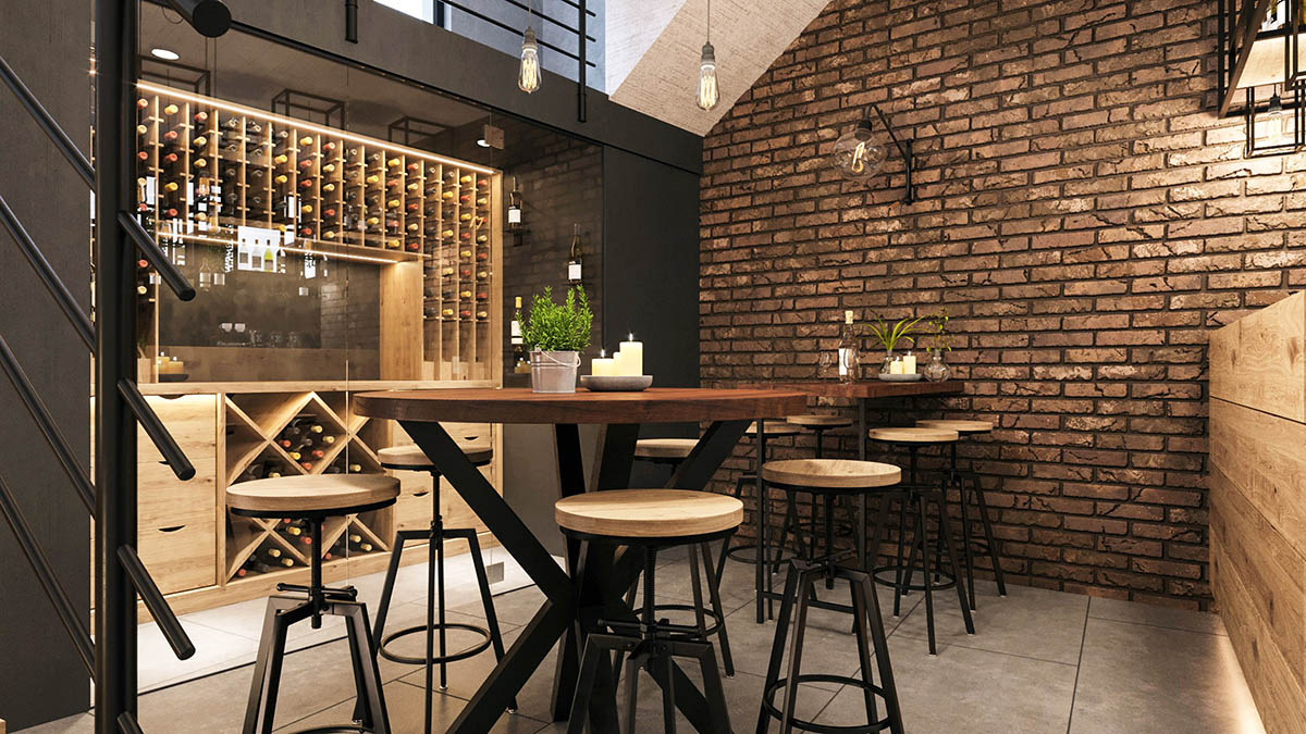 Wine bar arhitektonski projekti Beograd