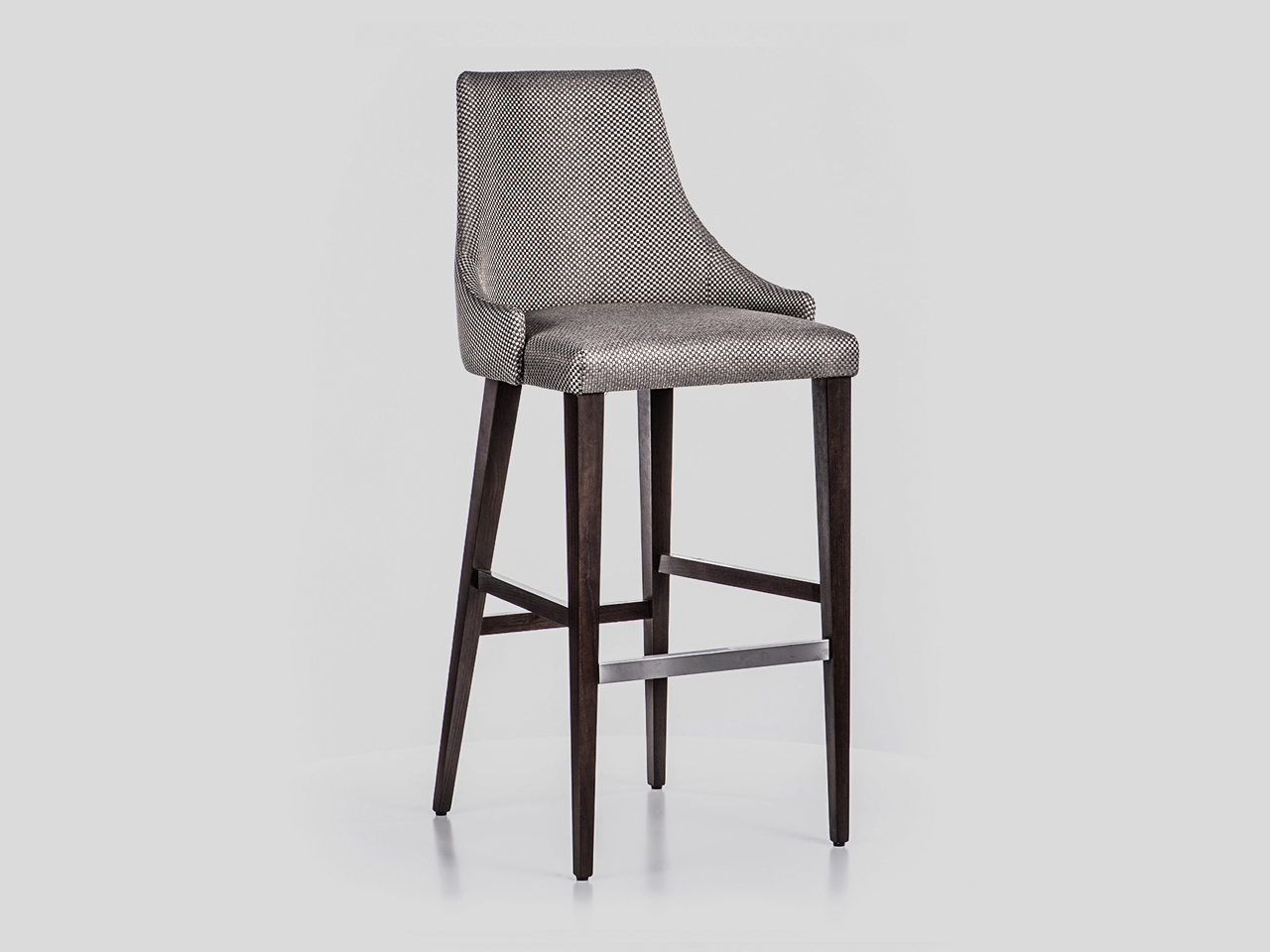 barska stolica sa tapaciranim sedistem modernog dizajna za kafice i restorane SOFIA B Linea Milanovic